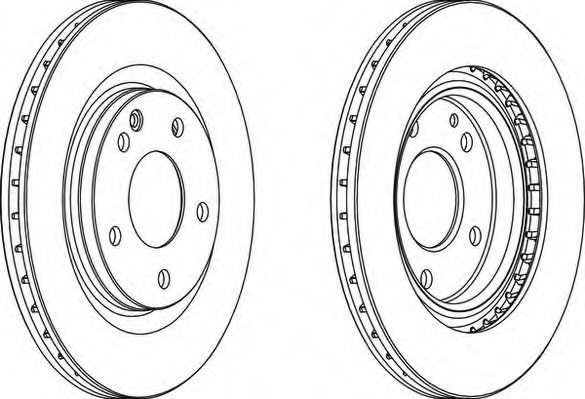 NECTO WN1195 Brake Disc
